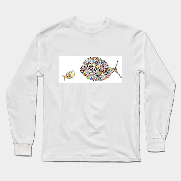 Snurgel Fish Long Sleeve T-Shirt by ATALIdesign